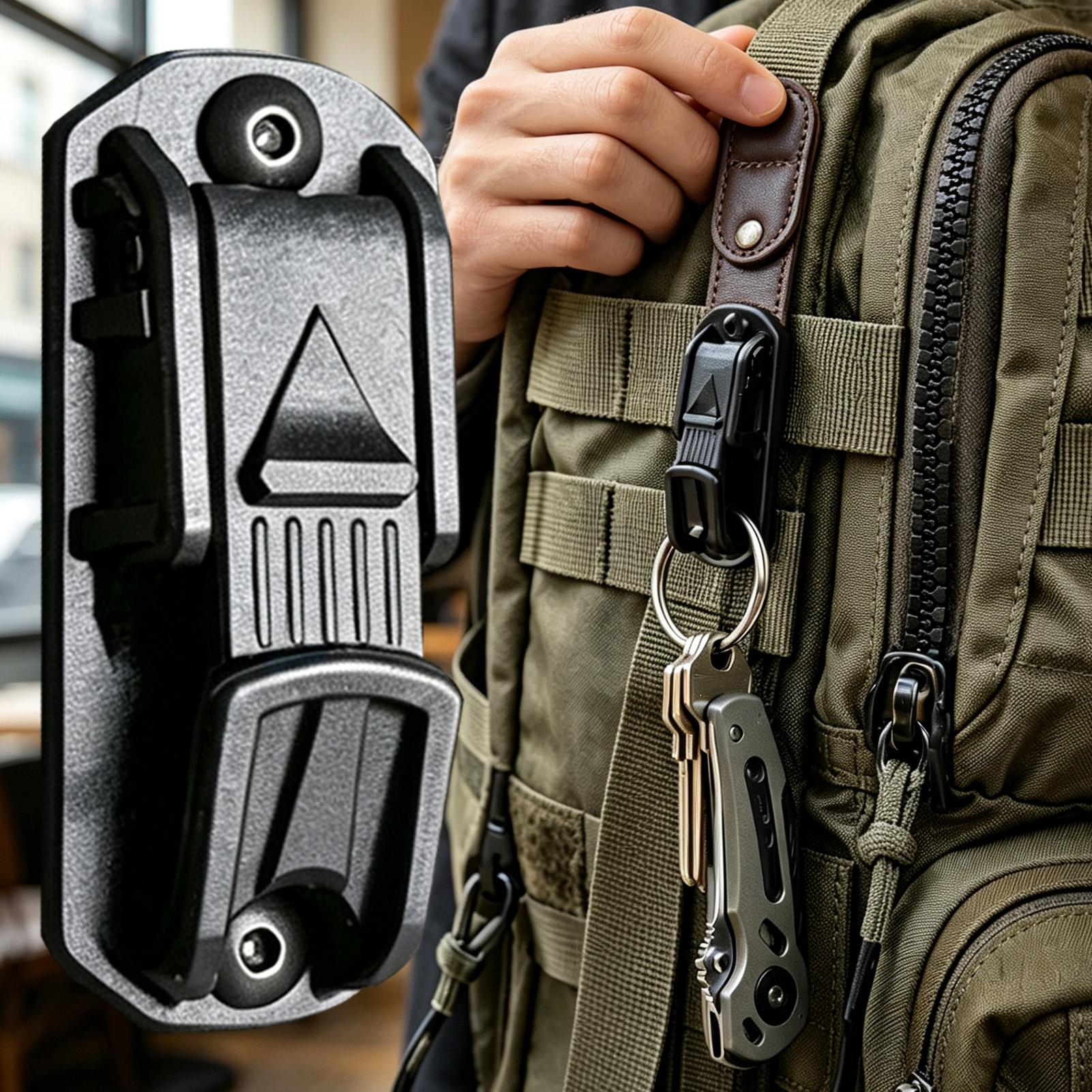 Heavy Duty Belt Clip Multifunc - Outdoor Adventure Backpack ulasan dan harga
