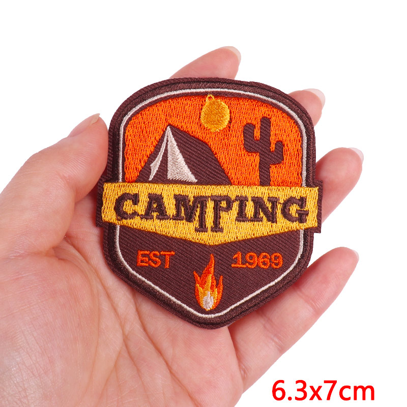 Mountain Camping Adventure Emb - Outdoor Adventure Outfit ulasan dan harga