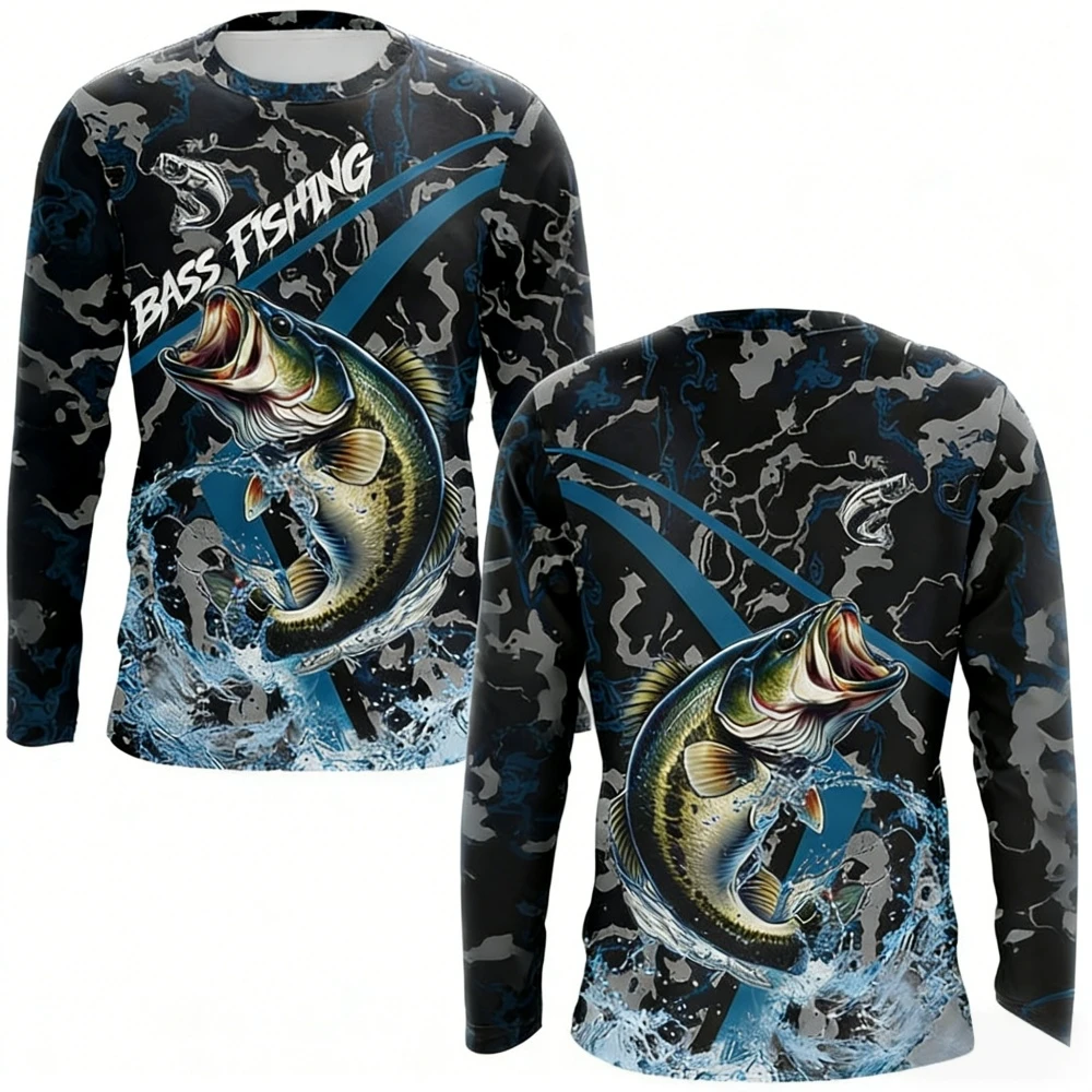 Mens Fishing Shirt Long Sleeve - Outdoor Adventure Trips ulasan dan harga