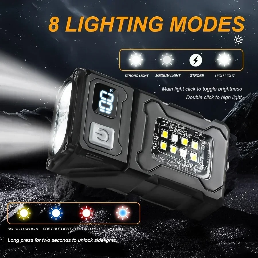 Mini USB Recharge LED Flashlig - Outdoor Adventure Trips ulasan dan harga