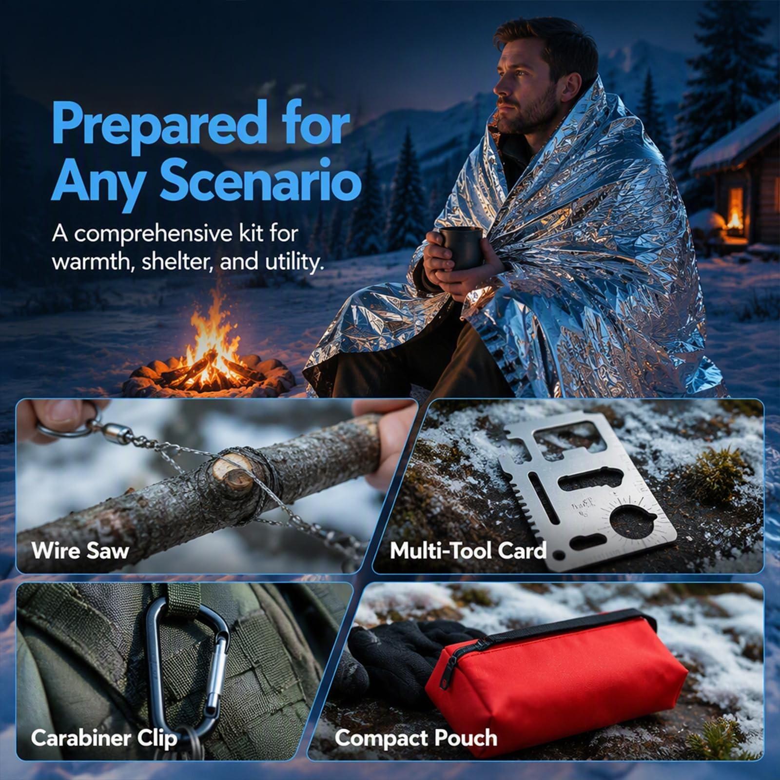 24-Day Survival Tool Christmas - Outdoor Adventure Birthday Party ulasan dan harga